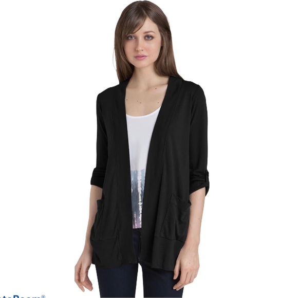 splendid open front cardigan